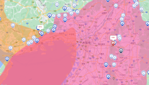 西宮市ならではの電波事情